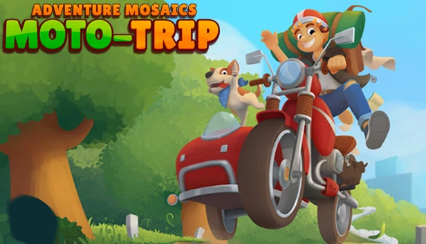 冒险马赛克：摩托之旅（Adventure Mosaics. Moto-Trip） 游戏封面