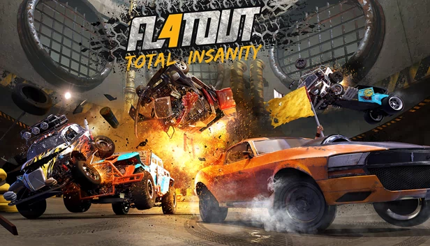 横冲直撞4：癫狂（FlatOut 4: Total Insanity） 游戏封面