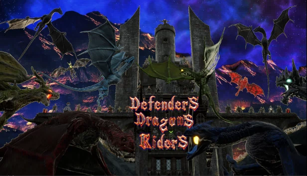 DDR 守护者：龙骑士（DDR Defenders Dragons Riders） 游戏封面