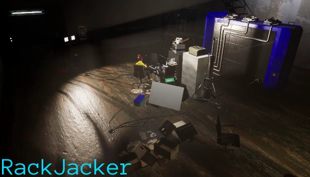 终端疯狂：机架劫持者（Terminal Insanity: RackJacker） 游戏封面