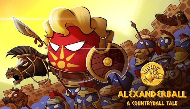 亚历山大球：国家球传说（AlexanderBall: A Countryball Tale） 游戏封面