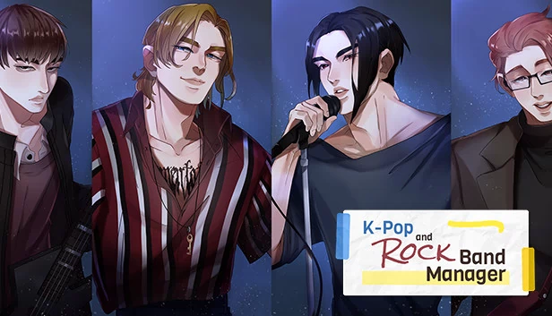 K-Pop与摇滚乐队经理（K-Pop & Rock Band Manager） 游戏封面