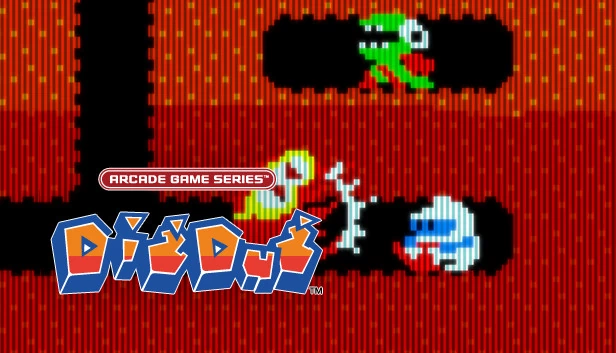 街机游戏系列：打空气（ARCADE GAME SERIES: DIG DUG） 游戏封面