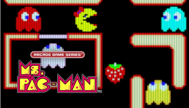 街机游戏系列：吃豆人小姐（ARCADE GAME SERIES: Ms. PAC-MAN） 游戏封面