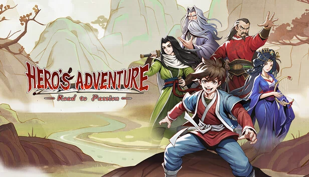 大侠立志传：碧血丹心（Hero's Adventure: Road to Passion） 游戏封面