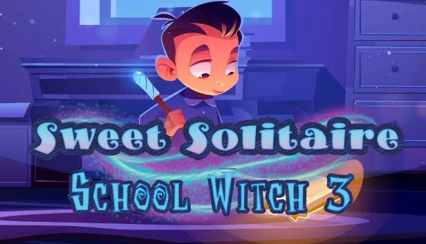 甜蜜纸牌。校园女巫3（Sweet Solitaire. School Witch 3） 游戏封面