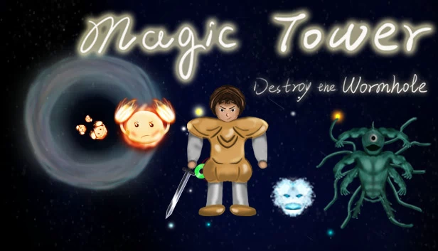 魔法塔(摧毁虫洞)(Magic Tower (Destroy the Wormhole)) 游戏封面