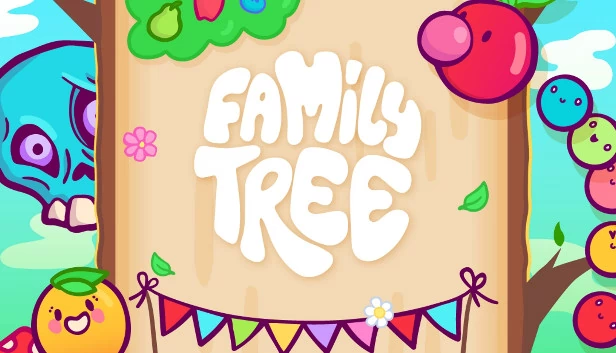 家族树 - 水果动作益智乐趣！（Family Tree - Fruity Action Puzzle Fun!） 游戏封面