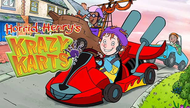 糟糕的亨利：疯狂卡丁车（Horrid Henry's Krazy Karts） 游戏封面