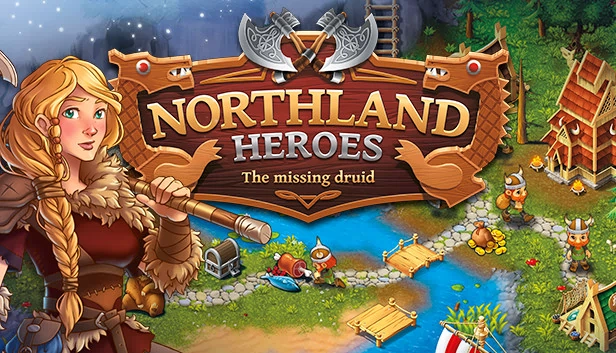 北境英雄 - 失踪的德鲁伊（Northland Heroes - The missing druid） 游戏封面