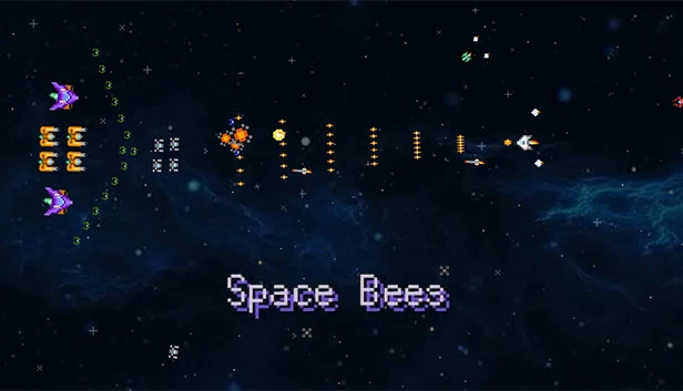 太空蜜蜂（Space Bees 太空蜜蜂） 游戏封面