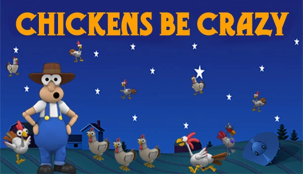 疯狂小鸡（Chickens Be Crazy） 游戏封面