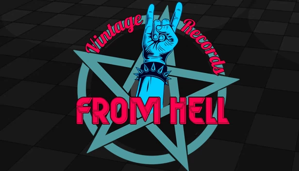 地狱复古唱片（Vintage Records from Hell） 游戏封面