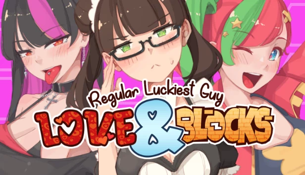 常规最幸运的人：爱与方块（Regular Luckiest Guy: Love & Blocks） 游戏封面