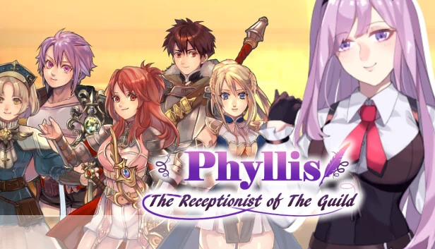 菲莉丝,公会的接待员(Phyllis, The Receptionist of The Guild) 游戏封面