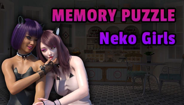 记忆拼图 - 猫娘少女(Memory Puzzle - Neko Girls) 游戏封面