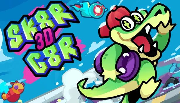 滑板鳄鱼 3D（Skator Gator 3D） 游戏封面