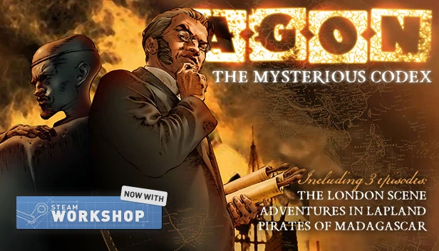 挑战 - 神秘的手卷（三部曲）（AGON - The Mysterious Codex (Trilogy)） 游戏封面