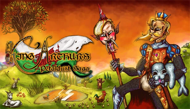 亚瑟王的佩塔尔达斯特传奇（King Arthur's Petaldust Saga） 游戏封面