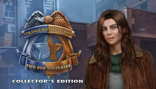 奇异调查：双人纸牌 收藏版（Strange Investigations: Two for Solitaire Collector's Edition） 游戏封面