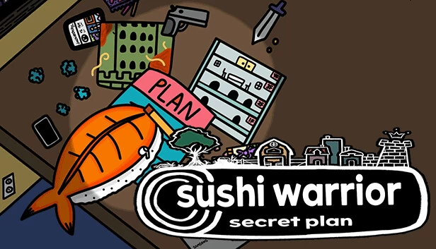 寿司战士:秘密计划(Sushi Warrior: Secret Plan) 游戏封面
