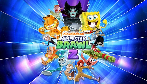 尼克频道全明星大乱斗2（Nickelodeon All-Star Brawl 2） 游戏封面