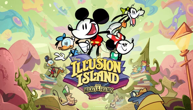 迪士尼梦幻岛：米奇与好友（Disney Illusion Island Starring Mickey and Friends） 游戏封面