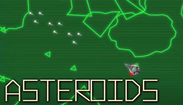 小行星（Asteroids） 游戏封面