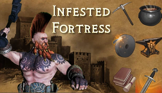 被感染的堡垒（Infested Fortress） 游戏封面