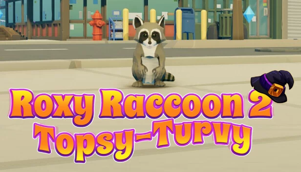 罗西浣熊2：颠倒世界（Roxy Raccoon 2: Topsy-Turvy） 游戏封面