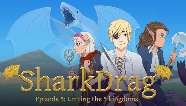 SharkDrag 第5章：统一五王国（SharkDrag Episode 5: Uniting the 5 Kingdoms） 游戏封面