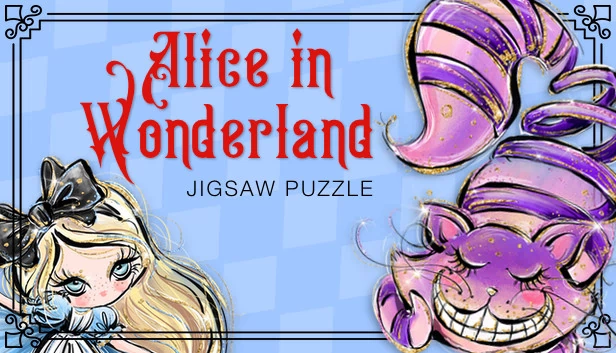爱丽丝梦游仙境拼图（Alice in Wonderland Jigsaw Puzzle） 游戏封面