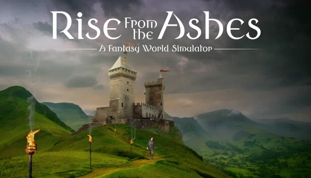 从灰烬中崛起：奇幻世界模拟器（Rise From the Ashes: A Fantasy World Simulator） 游戏封面