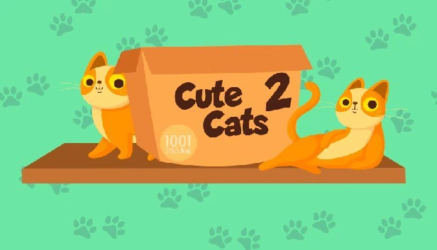 1001拼图：可爱猫咪2（1001 Jigsaw. Cute Cats 2） 游戏封面