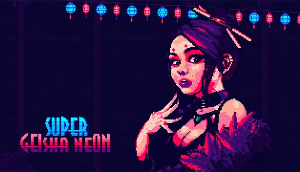 超级艺伎霓虹（Super Geisha Neon） 游戏封面