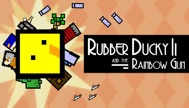 橡皮鸭和彩虹枪（Rubber Ducky and the Rainbow Gun） 游戏封面