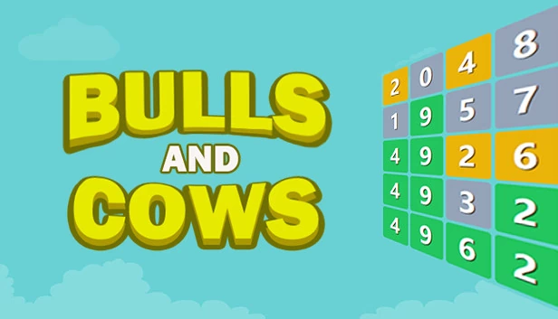 猜数字（Bulls and Cows） 游戏封面