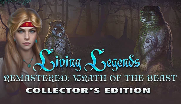活着的传说 重制版：野兽之怒 收藏版（Living Legends Remastered: Wrath of the Beast Collector's Edition） 游戏封面