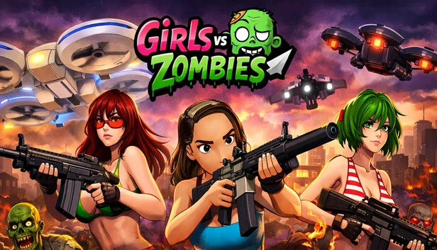 少女大战僵尸（Girls vs Zombies） 游戏封面