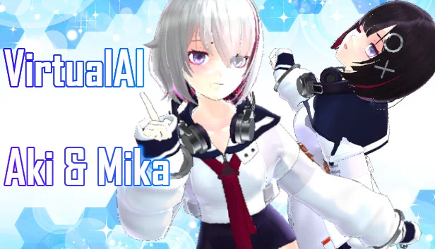 虚拟AI - 秋与美嘉（Virtual AI - Aki & Mika） 游戏封面