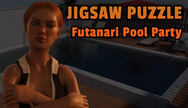 拼图游戏 - 扶她泳池派对（Jigsaw Puzzle - Futanari Pool Party） 游戏封面