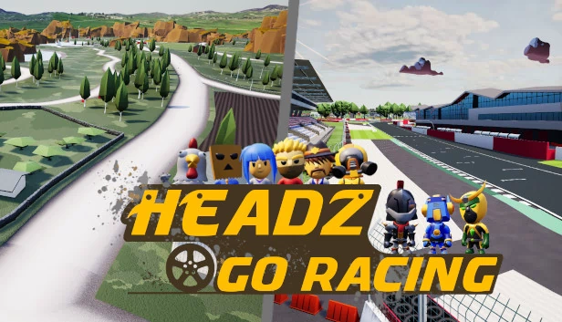 Headz Go Racing 游戏封面
