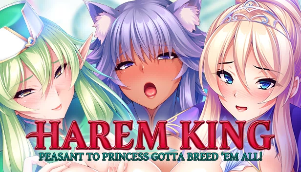 后宫之王：从农民到公主，全部都要繁育！（Harem King: Peasant to Princess Gotta Breed 'Em All!） 游戏封面