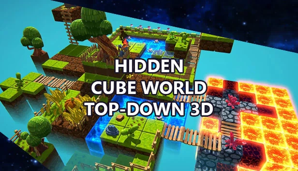 隐藏方块世界 俯视3D（Hidden Cube World Top-Down 3D） 游戏封面