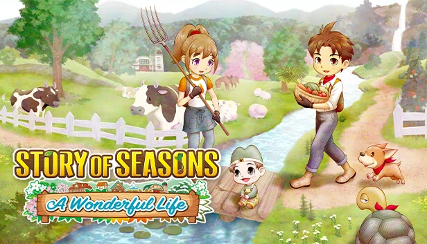 牧场物语Welcome！美丽人生（STORY OF SEASONS: A Wonderful Life） 游戏封面
