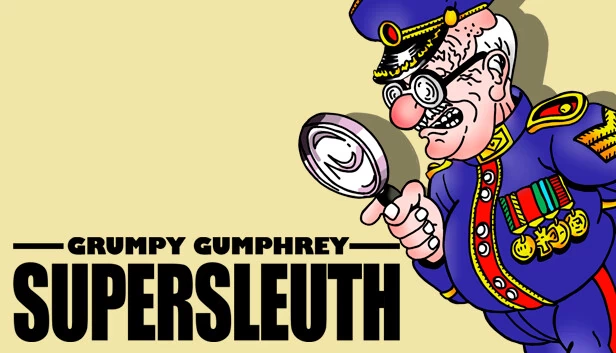 脾气暴躁的冈弗瑞:超级侦探 (CPC/Spectrum)(Grumpy Gumphrey: Supersleuth (CPC/Spectrum)) 游戏封面