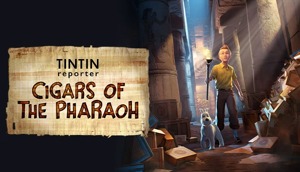 丁丁记者：法老的雪茄（Tintin Reporter - Cigars of the Pharaoh） 游戏封面