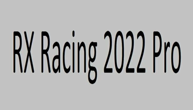 RX Racing 2022 Pro 游戏封面
