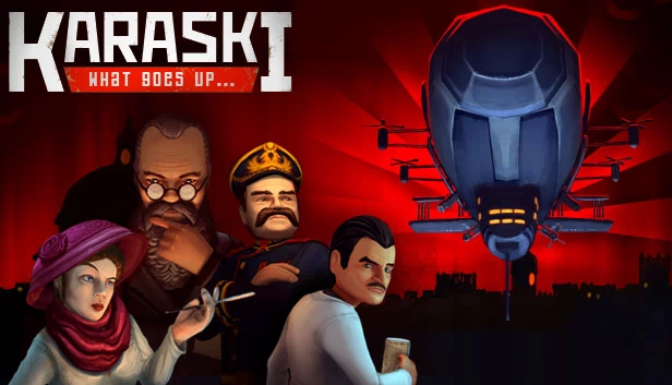 飞艇疑云（Karaski: What Goes Up...） 游戏封面