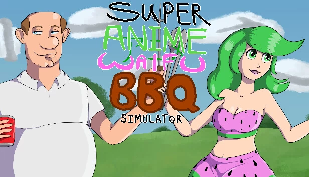 超级动漫老婆烧烤模拟器（Super Anime Waifu BBQ Simulator） 游戏封面